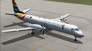 Screenshot 1 — Cayman Airways SAAB 2000