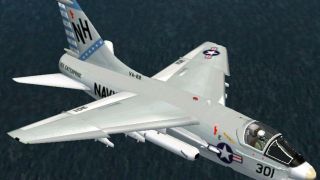 Screenshot 2 — Vought A-7E Corsair II, "Short Little Ugly Fella (SLUF)"