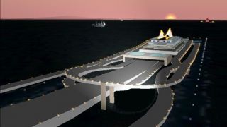 Screenshot 4 — Tokyo Wan Aqua-Line (Trans-Tokyo Bay Highway v 3.0)