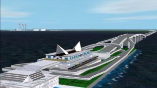 Screenshot 3 — Tokyo Wan Aqua-Line (Trans-Tokyo Bay Highway v 3.0)