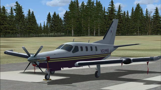 Screenshot 1 — Socata TBM 700