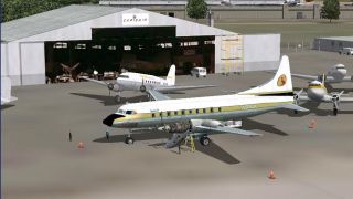 Screenshot 1 — Convair CV-640 Update