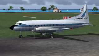 Screenshot 2 — Convair CV-640 Update