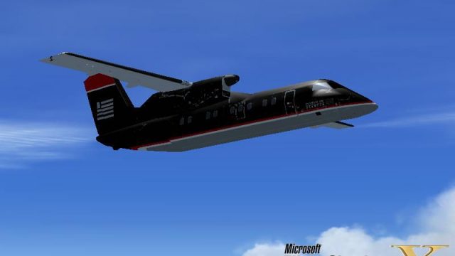 Screenshot 1 — US Airways Express Dash 8