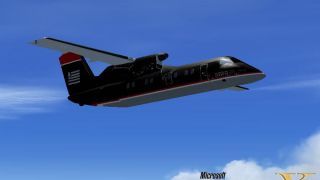 Screenshot 1 — US Airways Express Dash 8