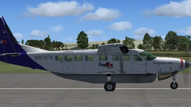 Screenshot 1 — FedEx Cessna 208B Grand Caravan