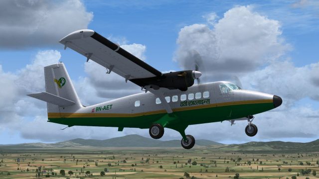 Screenshot 1 — Yeti Airlines Twin Otter