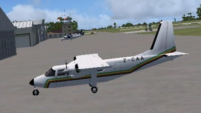 Screenshot 1 — CAAZ Britten-Norman BN2A