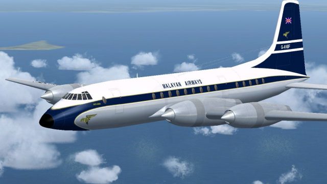 Screenshot 1 — Malayan Airlines Bristol Britannia