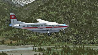 Screenshot 1 — Swissair-Cargo Cessna 208