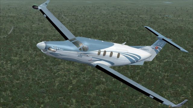 Screenshot 1 — Pilatus PC-12
