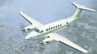 Screenshot 4 — Beechcraft King Air 350 Texture Fix