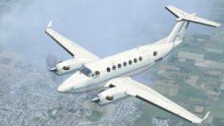 Screenshot 5 — Beechcraft King Air 350 Texture Fix
