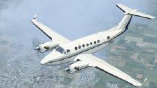 Screenshot 3 — Beechcraft King Air 350 Texture Fix