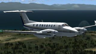 Screenshot 2 — Beechcraft King Air 350 Texture Fix