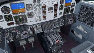 Screenshot 1 — Beechcraft King Air 350 Texture Fix