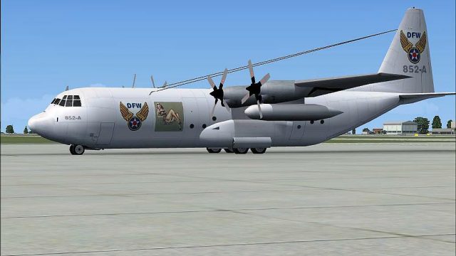 Screenshot 1 — DFW Group Lockheed L-100-30