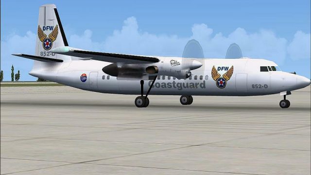 Screenshot 1 — Fokker 50 Coast Guard And Regional