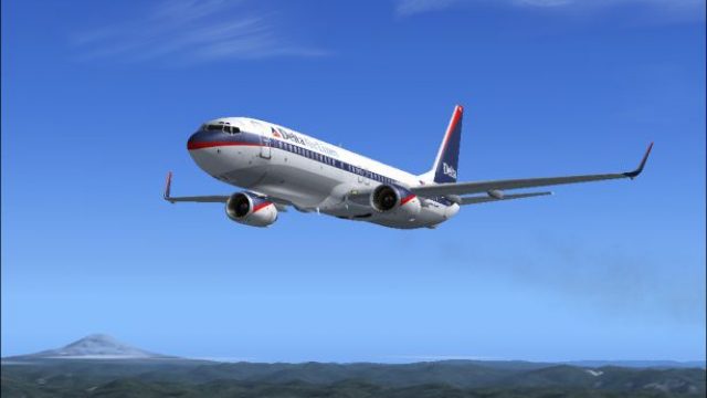 Screenshot 1 — Boeing 737-800, Delta Airlines, Hapag-Lloyd, Qantas