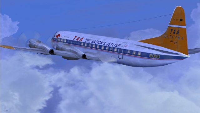 Screenshot 1 — TAA Lockheed L-188 Electra II Update