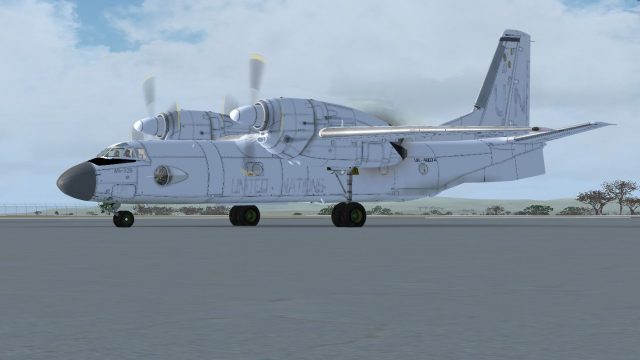 Screenshot 1 — Ukrainian UN AN-32B
