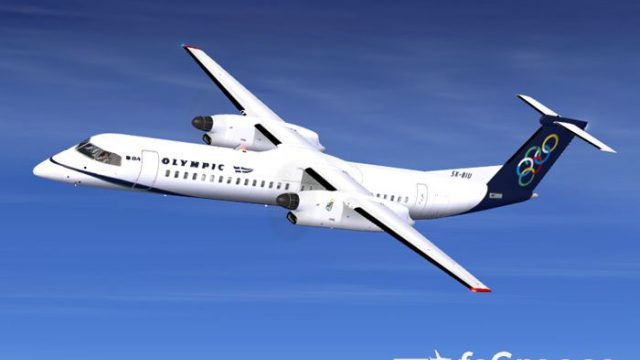 Screenshot 1 — Olympic Air DeHavilland Dash 8Q-400