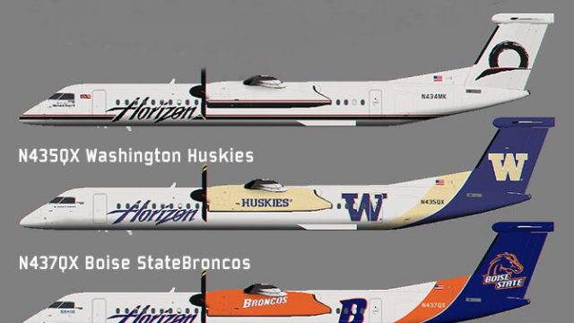 Screenshot 1 — Horizon Air Dash 8-400