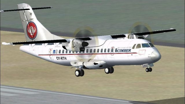 Screenshot 1 — Cimber Air (Cimber Sterling) ATR 42-500