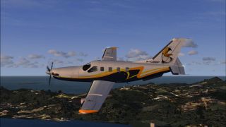 Screenshot 4 — FSX/SP2 Socata TBM 700