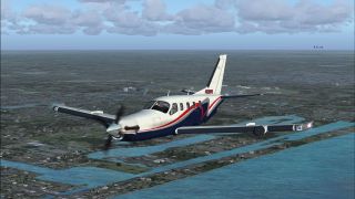Screenshot 2 — FSX/SP2 Socata TBM 700