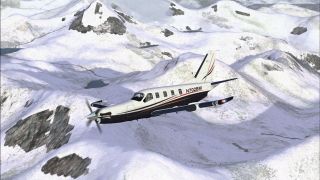 Screenshot 1 — FSX/SP2 Socata TBM 700