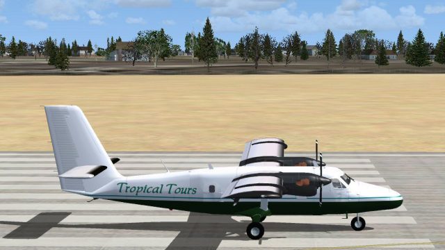 Screenshot 1 — Tropical Tours Twin Otter
