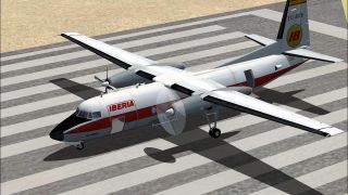 Screenshot 1 — Iberia Fokker 27-200