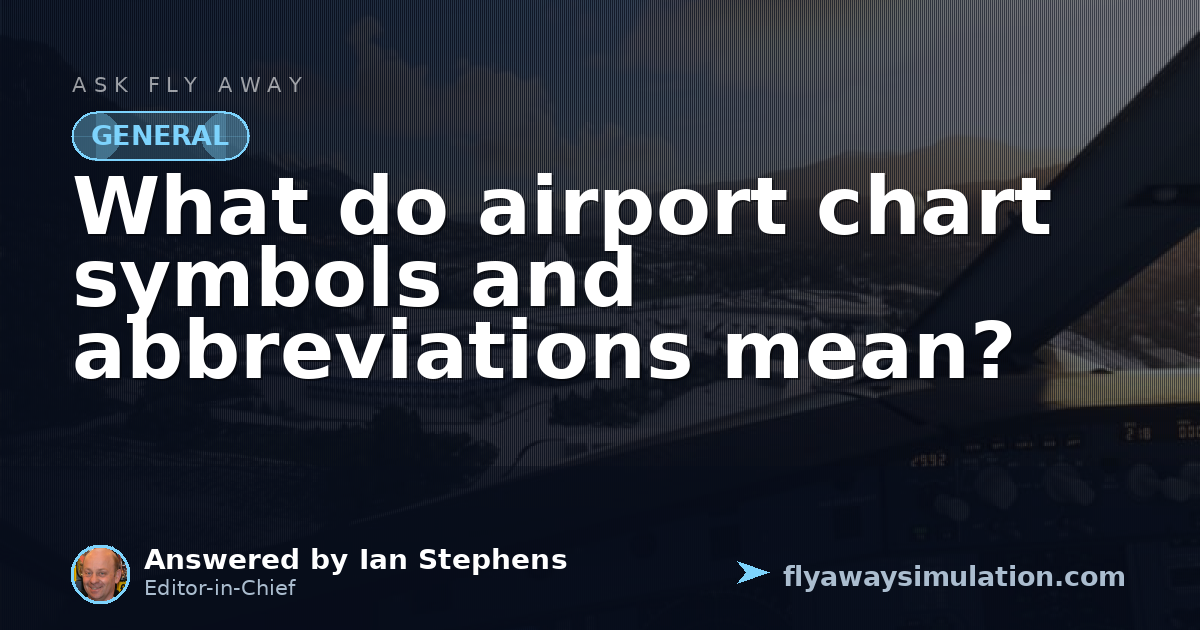 Point Graph Shape What do airport chart symbols and abbreviations mean? | Fly Away Simulation