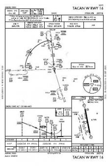TACAN W RWY 16 chart preview