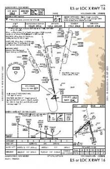 ILS OR LOC X RWY 16 chart preview