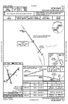 VOR RWY 17 chart preview