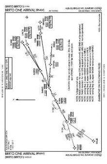 BRRTO ONE (RNAV) chart preview
