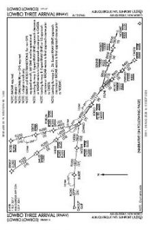 LOWBO THREE (RNAV) chart preview