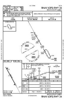 RNAV (GPS) RWY 34 chart preview