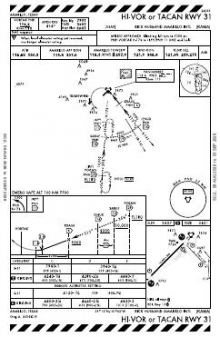 HI-VOR OR TACAN RWY 31 chart preview