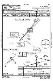 LDA RWY 22 chart preview