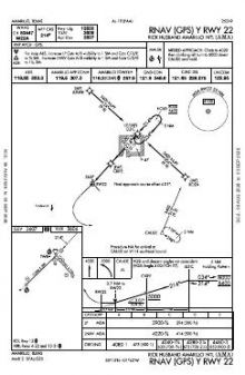 RNAV (GPS) Y RWY 22 chart preview