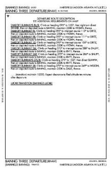 BANNG THREE (RNAV), CONT.1 chart preview