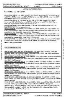 ONDRE ONE (RNAV), CONT.2 chart preview