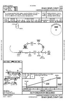 RNAV (RNP) Z RWY 26R chart preview
