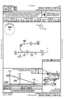 RNAV (RNP) Z RWY 08L chart preview