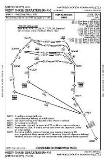VRSTY THREE (RNAV) chart preview