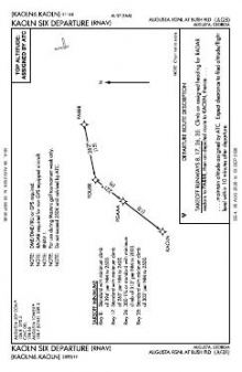 KAOLN SIX (RNAV) chart preview
