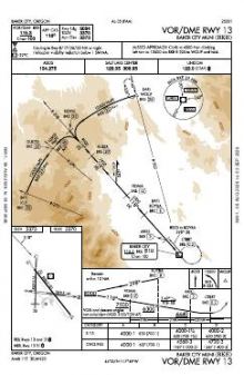 VOR/DME RWY 13 chart preview